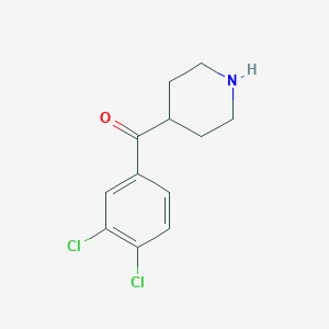 (3,4-Dichlorophenyl)-4-piperidinyl-methanone Hydrochloride SaltͼƬ