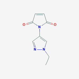 1-(1-Ethyl-1H-pyrazol-4-yl)-2,5-dihydro-1H-pyrrole-2,5-dioneͼƬ