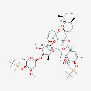 5-O-Demethyl-4'',5-bis-O-[(1,1-dimethylethyl)dimethylsilyl]-22,23-dihydro-Avermectin A1aͼƬ