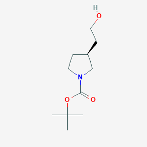 (S)-tert-Butyl 3-(2-hydroxyethyl)pyrrolidine-1-carboxylateͼƬ