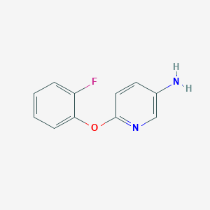 6-(2-Fluoro-phenoxy)-pyridine-3-ylamineͼƬ