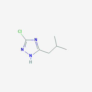 3-chloro-5-(2-methylpropyl)-1H-1,2,4-triazoleͼƬ