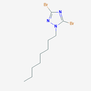 3,5-dibromo-1-octyl-1H-1,2,4-triazoleͼƬ