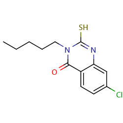 7-chloro-3-pentyl-2-sulfanyl-3,4-dihydroquinazolin-4-oneͼƬ