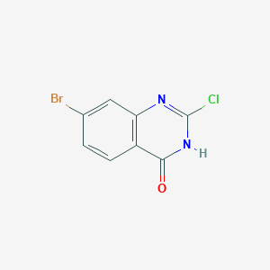 7-bromo-2-chloro-3,4-dihydroquinazolin-4-oneͼƬ