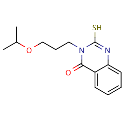 3-[3-(propan-2-yloxy)propyl]-2-sulfanyl-3,4-dihydroquinazolin-4-oneͼƬ