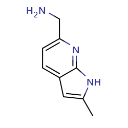 {2-methyl-1H-pyrrolo[2,3-b]pyridin-6-yl}methanamineͼƬ