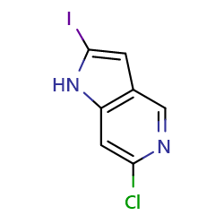 6-chloro-2-iodo-1H-pyrrolo[3,2-c]pyridineͼƬ