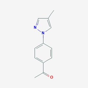 1-(4-(4-methyl-1H-pyrazol-1-yl)phenyl)ethan-1-oneͼƬ