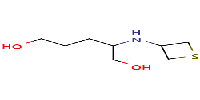 2-[(thietan-3-yl)amino]pentane-1,5-diolͼƬ