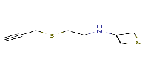 N-[2-(prop-2-yn-1-ylsulfanyl)ethyl]thietan-3-amineͼƬ