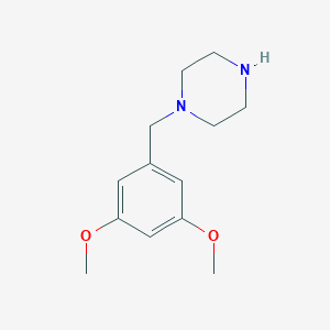 1-[(3,5-Dimethoxyphenyl)methyl]piperazineͼƬ