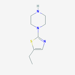 1-(5-Ethyl-1,3-thiazol-2-yl)piperazineͼƬ