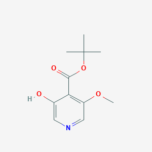 tert-Butyl 3-Hydroxy-5-methoxyisonicotinateͼƬ