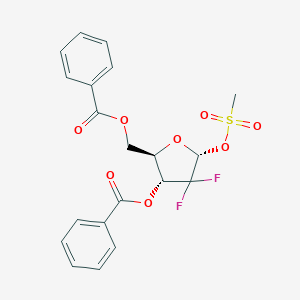 2-Deoxy-2,2-difluoro-3,5-dibenzoate-1-methanesulfonate-D-erythro-PentofuranoseͼƬ