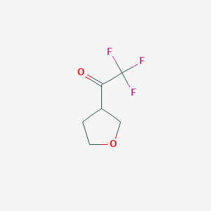 2,2,2-TRIFLUORO-1-(TETRAHYDROFURAN-3-YL)ETHANONEͼƬ