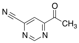 6-acetylpyrimidine-4-carbonitrileͼƬ