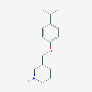 3-[(4-Isopropylphenoxy)methyl]piperidineͼƬ