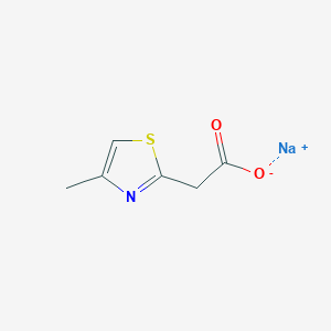 Sodium 2-(4-Methyl-1,3-thiazol-2-yl)acetateͼƬ