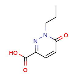 6-oxo-1-propyl-1,6-dihydropyridazine-3-carboxylicacidͼƬ