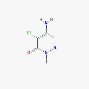 5-amino-4-chloro-2-methyl-2,3-dihydropyridazin-3-oneͼƬ