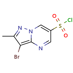 3-bromo-2-methylpyrazolo[1,5-a]pyrimidine-6-sulfonylchlorideͼƬ