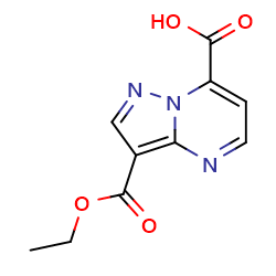 3-(ethoxycarbonyl)pyrazolo[1,5-a]pyrimidine-7-carboxylicacidͼƬ