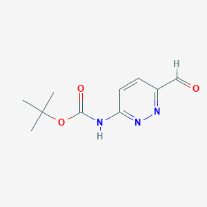 tert-butylN-(6-formylpyridazin-3-yl)carbamateͼƬ