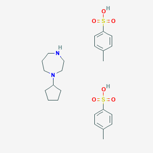 1-Cyclopentyl-1,4-diazepane Bis(4-methylbenzenesulfonate)ͼƬ