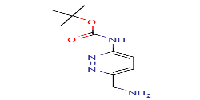 tert-butylN-[6-(aminomethyl)pyridazin-3-yl]carbamateͼƬ