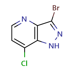 3-bromo-7-chloro-1H-pyrazolo[4,3-b]pyridineͼƬ