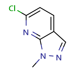 6-chloro-1-methyl-1H-pyrazolo[3,4-b]pyridineͼƬ