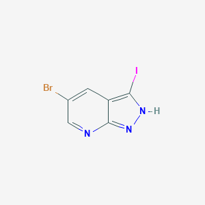 5-Bromo-3-iodo-1H-pyrazolo[3,4-b]pyridineͼƬ