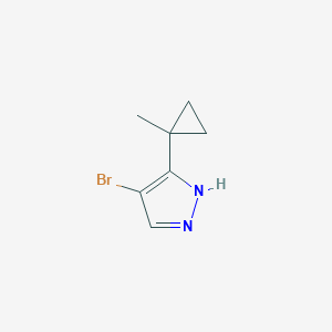 4-bromo-3-(1-methylcyclopropyl)-1H-pyrazoleͼƬ