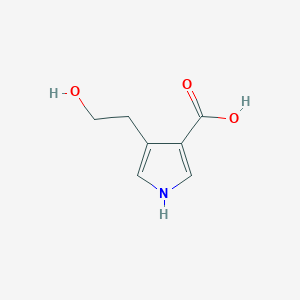 4-(2-hydroxyethyl)-1H-pyrrole-3-carboxylicacidͼƬ