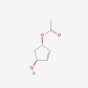 (1S,3R)-4-hydroxycyclopent-2-en-1-ylacetateͼƬ