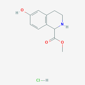 (+/-)-7-hydroxy-1,2,3,4-tetrahydro-3-isoquinoline-4-carboxylic acid methyl ester hclͼƬ