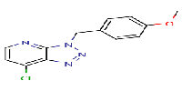 7-chloro-3-[(4-methoxyphenyl)methyl]-3H-[1,2,3]triazolo[4,5-b]pyridineͼƬ