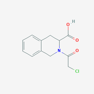 2-(2-Chloroacetyl)-1,2,3,4-tetrahydroisoquinoline-3-carboxylic AcidͼƬ