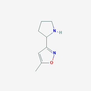 5-Methyl-3-(pyrrolidin-2-yl)-1,2-oxazoleͼƬ