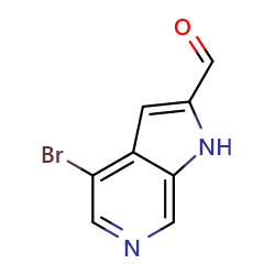 4-bromo-1H-pyrrolo[2,3-c]pyridine-2-carbaldehydeͼƬ