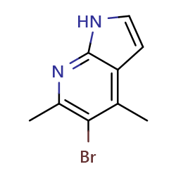 5-bromo-4,6-dimethyl-1H-pyrrolo[2,3-b]pyridineͼƬ