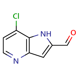 7-chloro-1H-pyrrolo[3,2-b]pyridine-2-carbaldehydeͼƬ