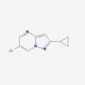 6-BROMO-2-CYCLOPROPYLPYRAZOLO[1,5-A]PYRIMIDINEͼƬ