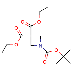 1-tert-butyl3,3-diethylazetidine-1,3,3-tricarboxylateͼƬ