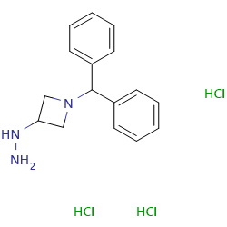 1-(diphenylmethyl)-3-hydrazinylazetidinetrihydrochlorideͼƬ