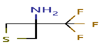 3-(trifluoromethyl)thietan-3-amineͼƬ