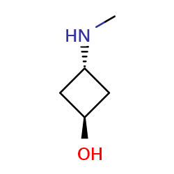 trans-3-(methylamino)cyclobutan-1-olͼƬ