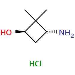 trans-3-Amino-2,2-dimethylcyclobutanolhydrochlorideͼƬ