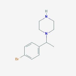 1-[1-(4-Bromophenyl)ethyl]piperazineͼƬ